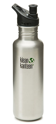 Klean Kanteen Stainless Steel Water Bottle 27oz – Crystal Clear
