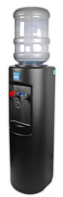 Commercial Grade Hot and Cold Bottled Water Cooler Dispenser Black Clover B7A