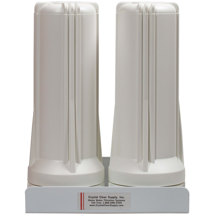 Ionizer Prefilter Water Filter Counter Top with KDF/GAC & Fluoride Removal