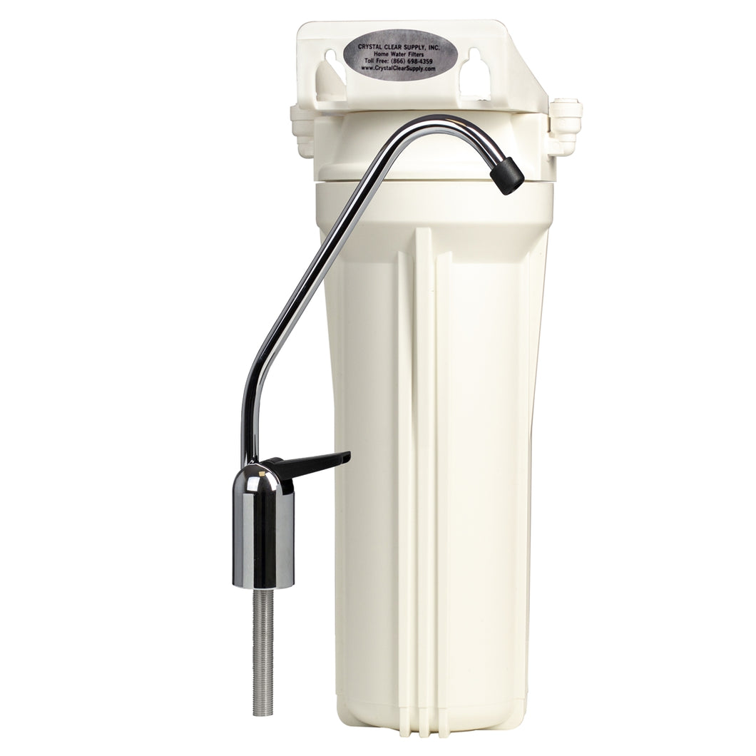 Carbon Block Under Counter Water Filter System Crystal Clear Supply